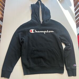 Champion Black Pullover Hoodie